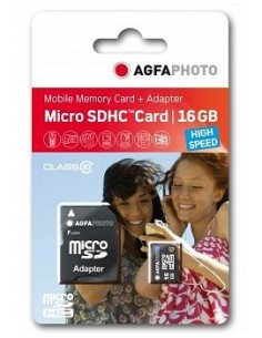 AgfaPhoto MicroSDHC UHS-I   16GB High Speed Class 10 U1 +...