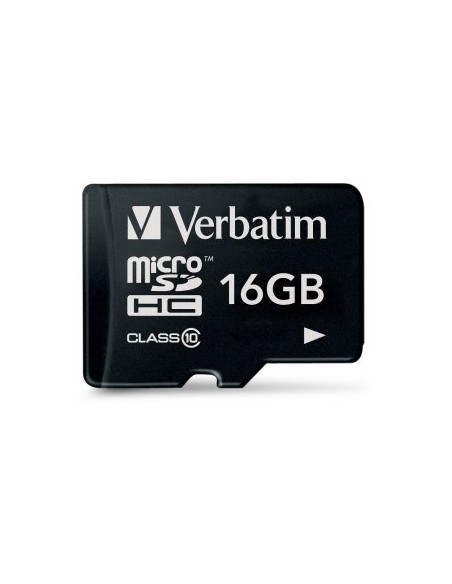 Verbatim microSDHC          16GB Class 10 UHS-I