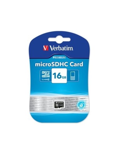 Verbatim microSDHC          16GB Class 10 UHS-I