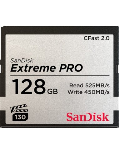 SanDisk CFAST 2.0 VPG130   128GB Extreme Pro     SDCFSP-128G-G46D