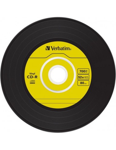 1x10 Verbatim CD-R 80 / 700MB 52x Speed, Vinyl...
