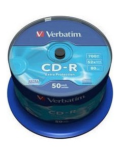 1x50 Verbatim Data Life CD-R 80 52x Speed, ExtraProtection