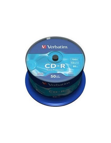 1x50 Verbatim Data Life CD-R 80 52x Speed, ExtraProtection