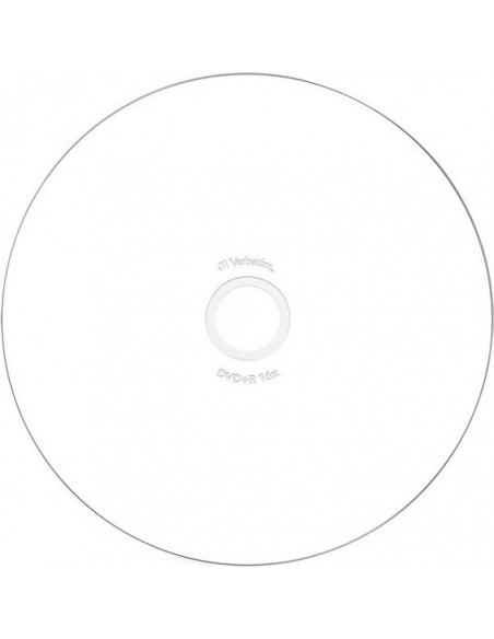 1x10 Verbatim DVD+R 4,7GB Jewel 16x Speed, printable