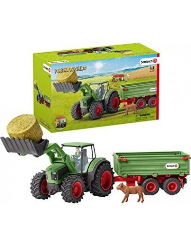 Schleich Farm World        42379 Tractor with Trailer