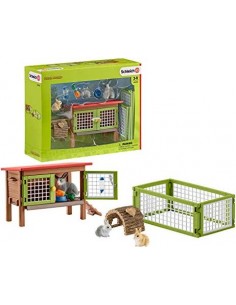 Schleich Farm World        42420 Rabbit Hutch