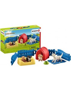 Schleich Farm World        42480 Puppy Pen