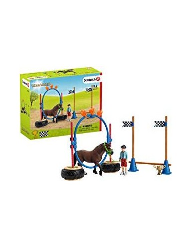 Schleich Farm World        42482 Pony Agility Race