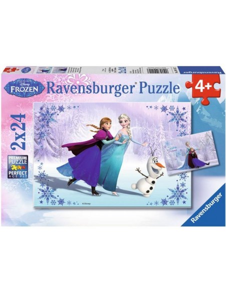 Ravensburger Sisters Always 2 X 24 pcs Puzzle  Disney Frozen