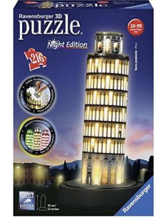 Ravensburger 3D Puzzle Leaning Tower of Pisa by Night