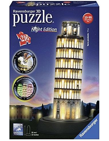 Ravensburger 3D Puzzle Leaning Tower of Pisa by Night