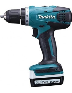 Makita DF347DWE + 2x 1,5 Ah Accu Cordless Drill Driver...