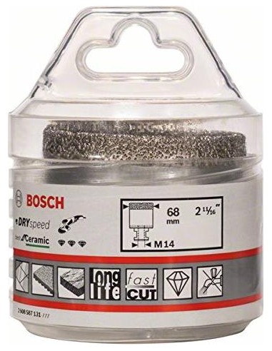 Bosch DrySpeed Diamant Hole Cutter 68 mm 68mm