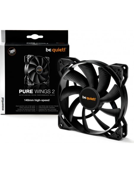be quiet! Pure Wings 2 140 mm high-speed, case fan (BL082)