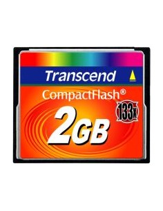 Transcend CompactFlash Card, Memory Card (TS2GCF133)