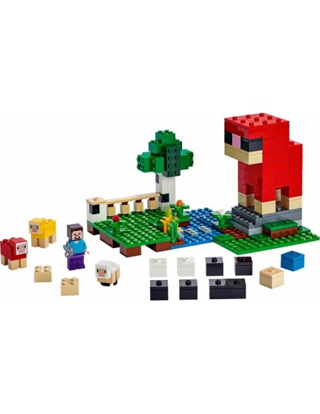 LEGO 21153 Minecraft The sheep farm, construction toys (21153)