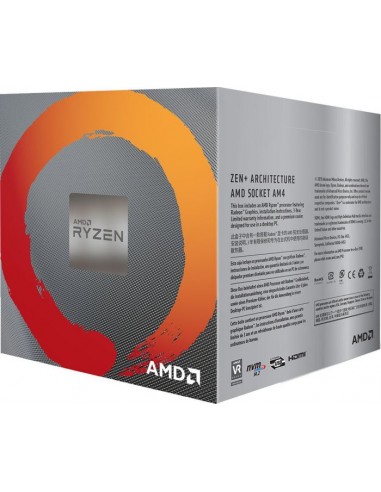 AMD Ryzen 5 3400g, processor (YD3400C5FHBOX)