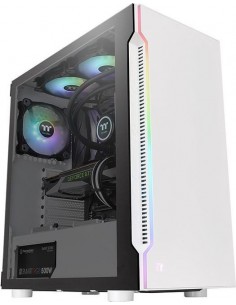 H200 TG Snow RGB, tower case