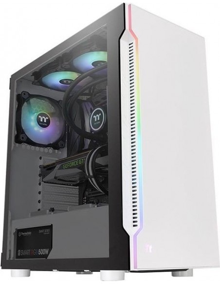 H200 TG Snow RGB, tower case