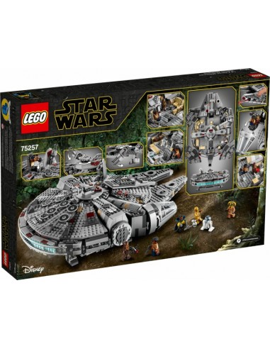 75257 Star Wars Millennium Falcon, construction...