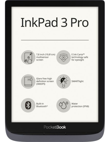 Pocketbook InkPad 3 Pro metallic grey