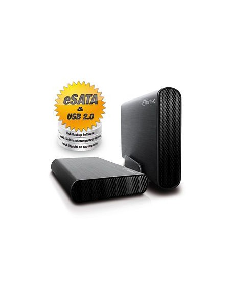 FANTEC DB-AluSky U2e black