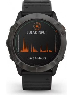 Garmin fenix 6X Solar Titanium DLC black/grey 2