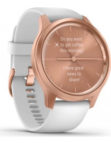 Garmin vivomove Style rose gold/white