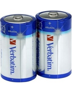1x2 Verbatim Alkaline battery Mono D LR 20...
