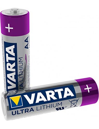 1x2 Varta Ultra Lithium Mignon AA LR06