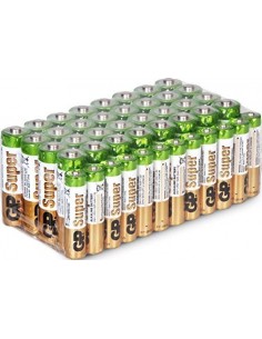 1x40 GP Super Alkaline AAA Micro Batteries PET Box 03024AB40