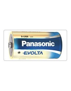 1x2 Panasonic Evolta Mono D LR 20                LR20EGE/2BP