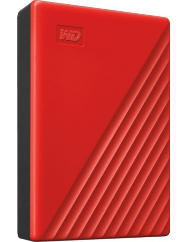 Western Digital My Passport 4TB red HDD USB 3.0...