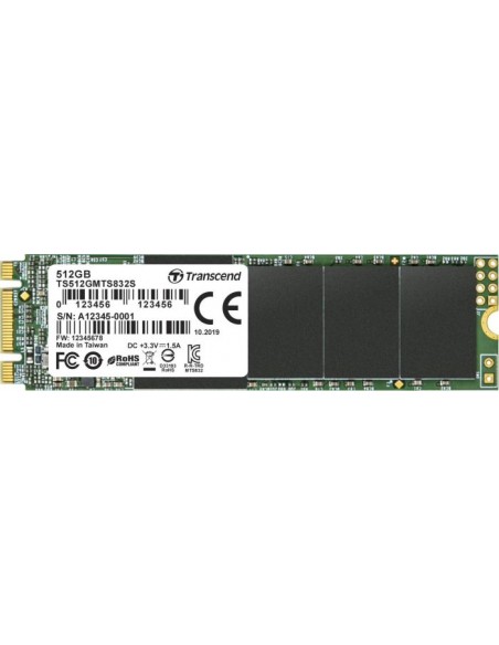 Transcend SSD MTS832S      512GB M.2 SATA III
