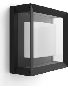 Philips Hue Econic LED Sconce squared black 2