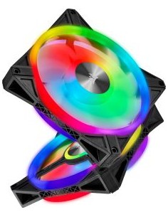 iCUE QL140 RGB 2er 140x140x25, case fan 2