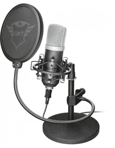 Trust GXT Gaming 252 Emita streaming USB desktop microphone - black