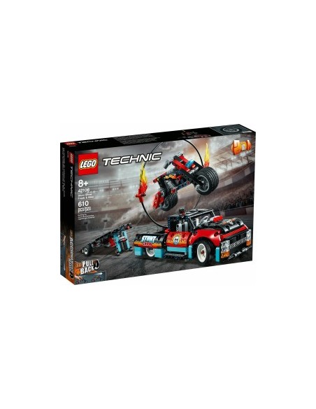 42106 Technic stunt show with truck and motorcycle, construction toys