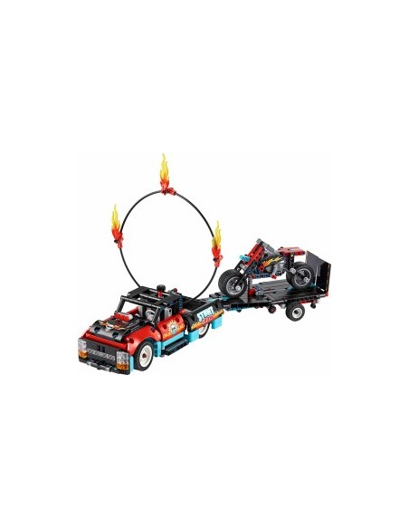 42106 Technic stunt show with truck and motorcycle, construction toys