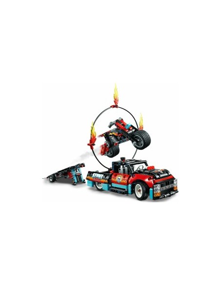 42106 Technic stunt show with truck and motorcycle, construction toys