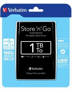 Verbatim Store 'n' Go USB 3.0 1TB hard drive (53023)
