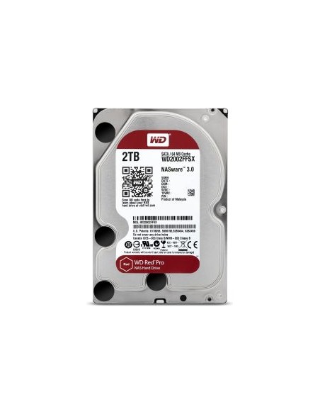 WD Red Pro 2TB hard drive (WD2002FFSX)