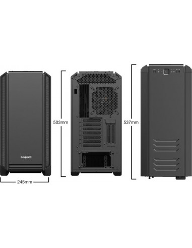 be quiet! SILENT BASE 601 Window Black, Tower...