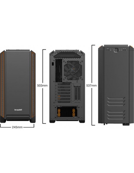be quiet! SILENT BASE 601 Orange Tower Chassis (BG025)
