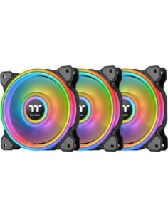 Riing Quad 12 RGB radiator fan TT Premium Edition 3 Pack,...