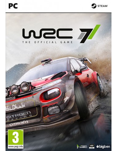 WRC 7 World Rally Championship PC (No DVD Steam Key Only)