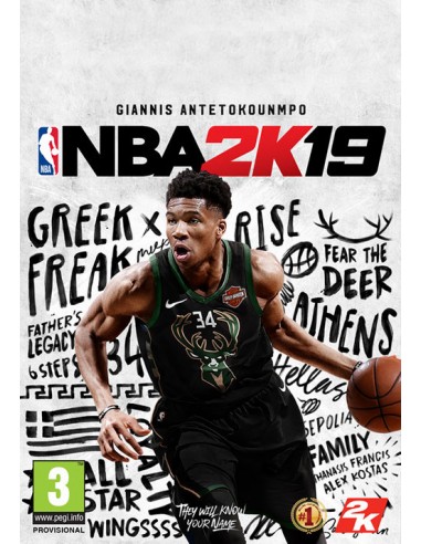 NBA 2K19 PC (No DVD Steam Key Only)