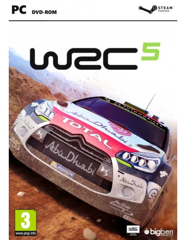 WRC 5 FIA World Rally Championship PC (No DVD Steam Key Only)
