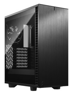 Define 7 Compact Black TG Dark Tint, tower case