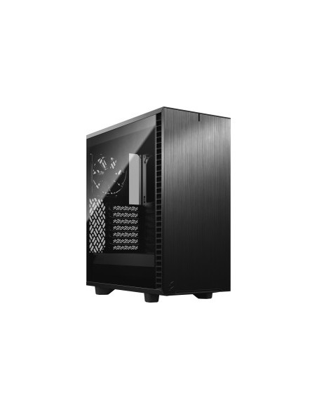 Define 7 Compact Black TG Dark Tint, tower case